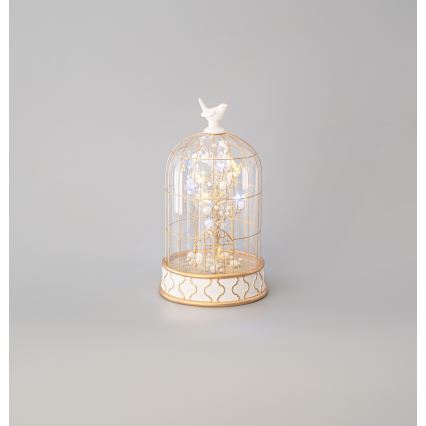 Decoración navideña LED 12xLED/3xAAA blanco cálido