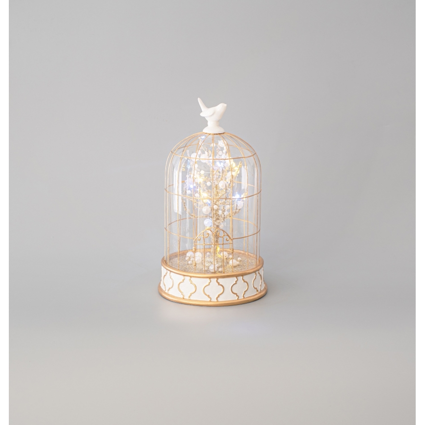 Decoración navideña LED 12xLED/3xAAA blanco cálido