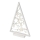 Decoración navideña LED 15xLED/2xAA árbol