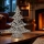 Decoración navideña LED 160 LEDs/230 V, árbol de 45 cm, blanco cálido