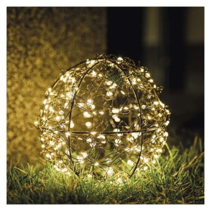 Decoración navideña LED 200 LEDs/230 V, Ø 20 cm