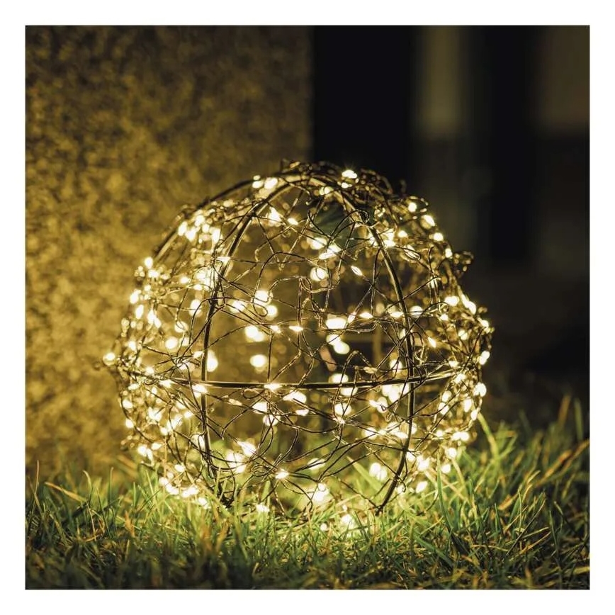 Decoración navideña LED 200 LEDs/230 V, Ø 20 cm
