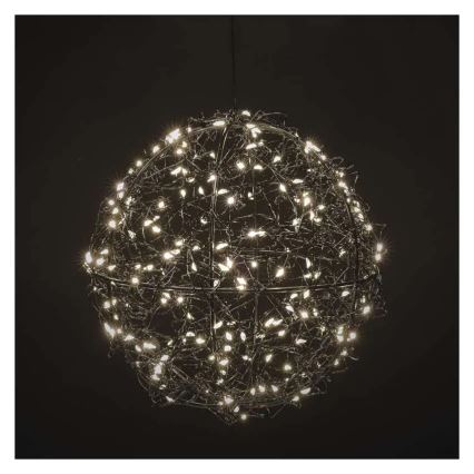 Decoración navideña LED 200 LEDs/230 V, Ø 20 cm