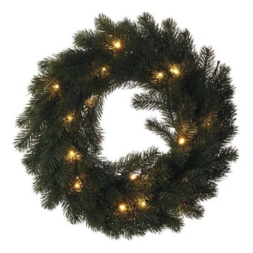 Decoración navideña LED 20xLED/2xAA diámetro 40 cm