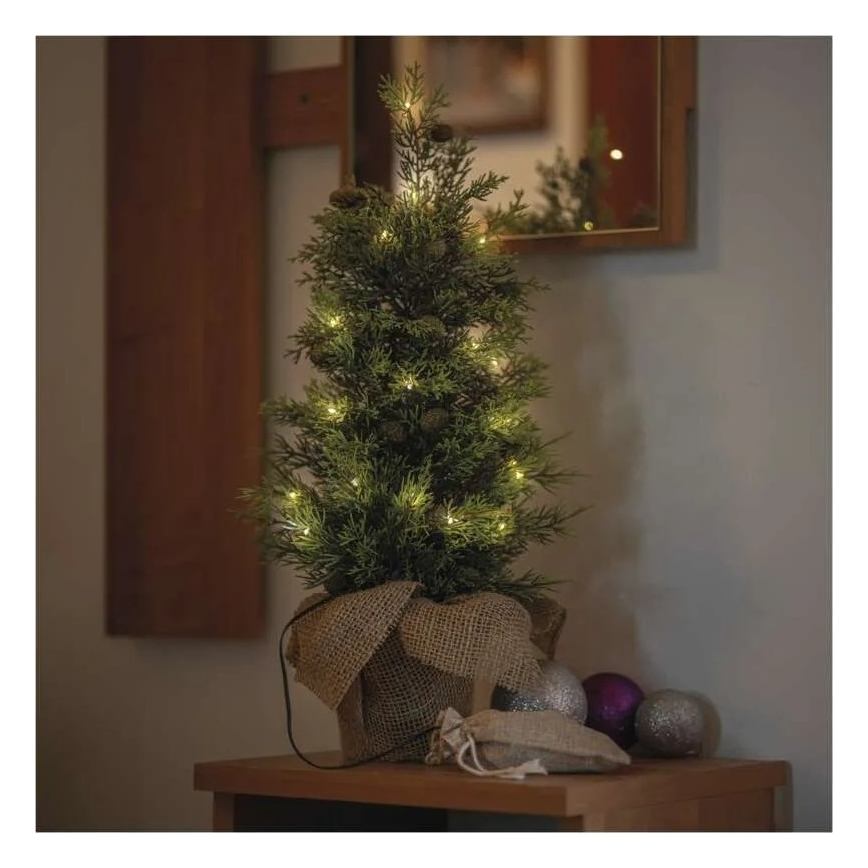 Decoración navideña LED 30xLED/3xAA IP44