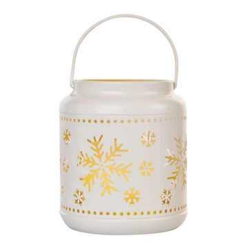 Decoración navideña LED/3xAAA blanca