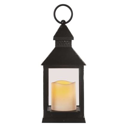 Decoración navideña LED/3xAAA negra