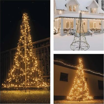 Decoración navideña LED, 480 LEDs / 230 V, IP44, 180 cm