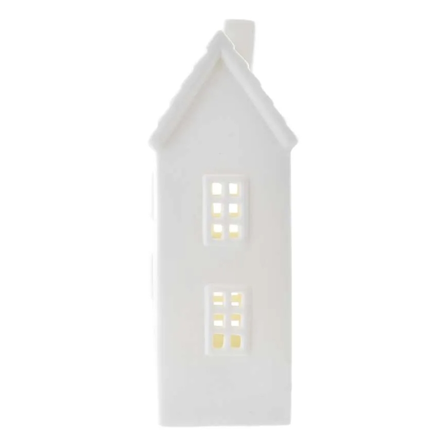 Decoración navideña LED/CR2032 casita