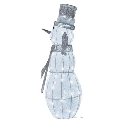 Decoración navideña LED exterior 80xLED/3,6W/230V IP44 82 cm muñeco de nieve