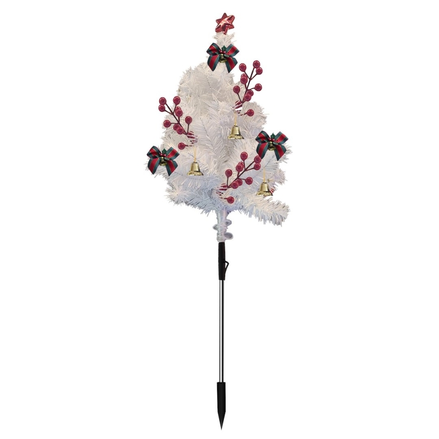 Decoración navideña LED LED/1W/230V 75 cm IP44 blanca