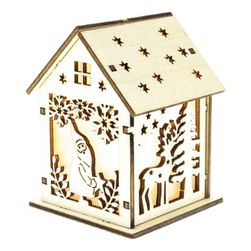 Decoración navideña LED LED/2xLR44 blanco cálido