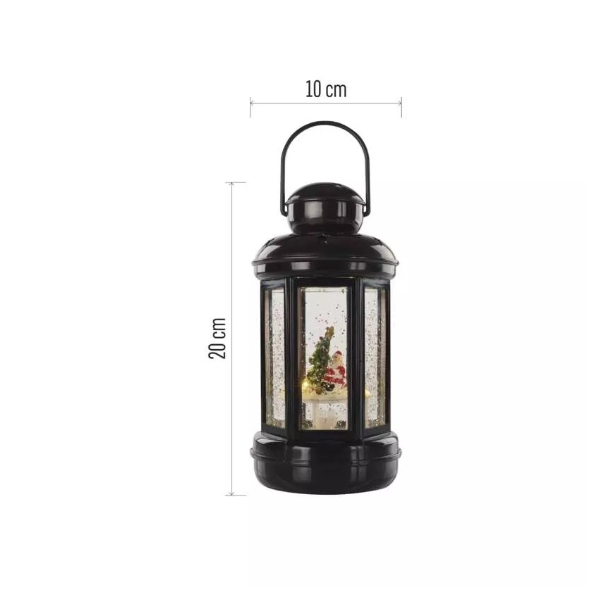 Decoración navideña LED LED/3xAAA linterna