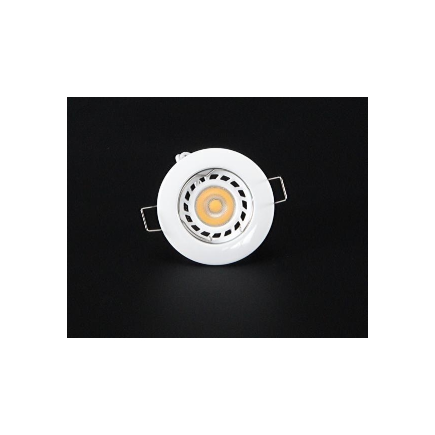 Deko-Light 120017 - Lámpara empotrada RUND 1xGU5,3-MR16/35W/12V blanco