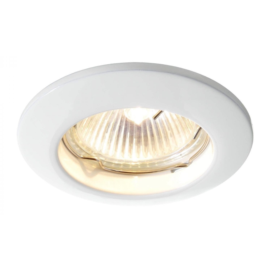 Deko-Light 120017 - Lámpara empotrada RUND 1xGU5,3-MR16/35W/12V blanco
