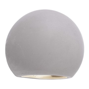 Deko-Light 341177 - Aplique OSANO 1xG9/25W/230V concreto