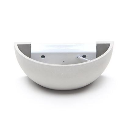Deko-Light 341179 - Aplique NETITO 1xE14/25W/230V concreto