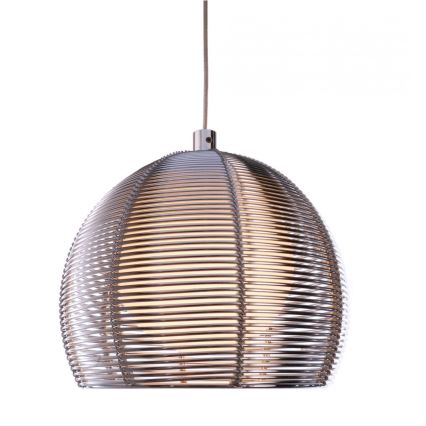 Deko-Light 342029 - Lámpara colgante FILO 1xG9/40W/230V diá. 16 cm plata