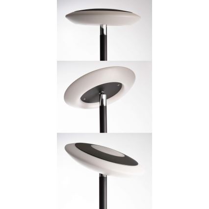 Deko-Light 343028 - Lámpara de pie LED regulable BERMUDA LED/18W/230V 3000K negra
