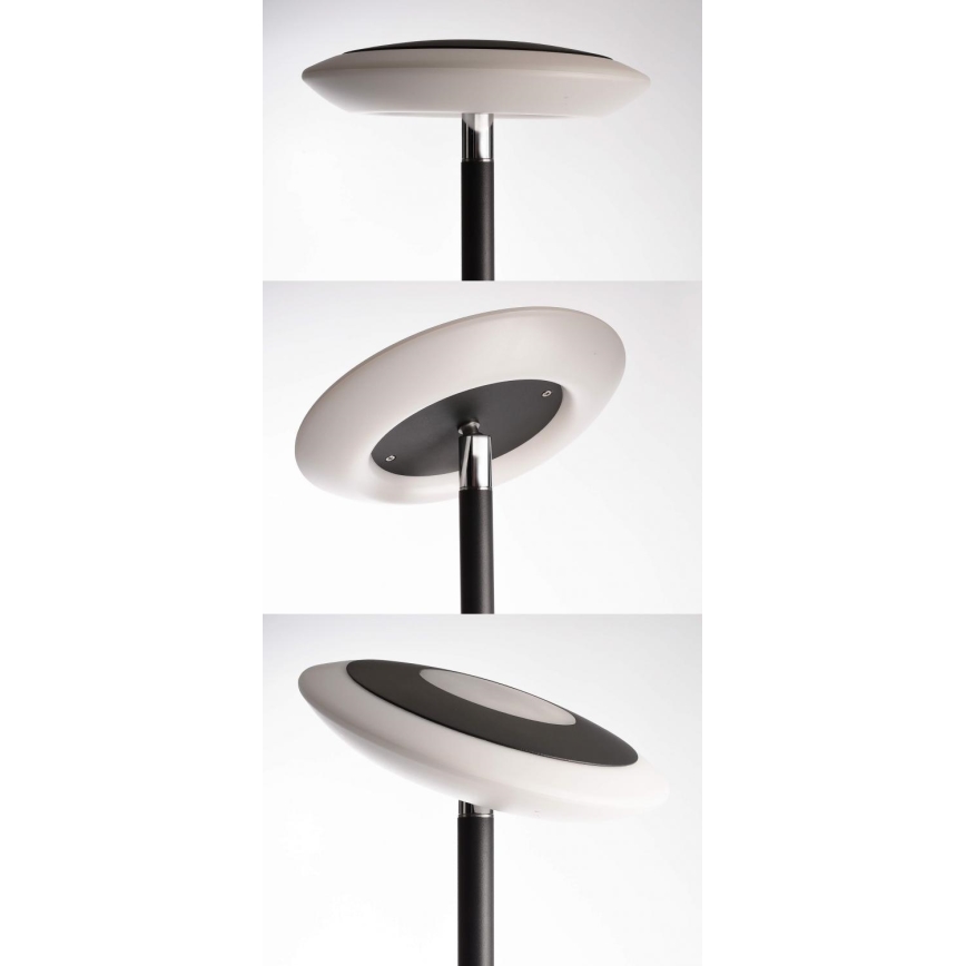 Deko-Light 343028 - Lámpara de pie LED regulable BERMUDA LED/18W/230V 3000K negra
