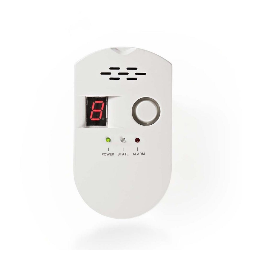 Detector de gas - GLP, gas natural 230V/85dB