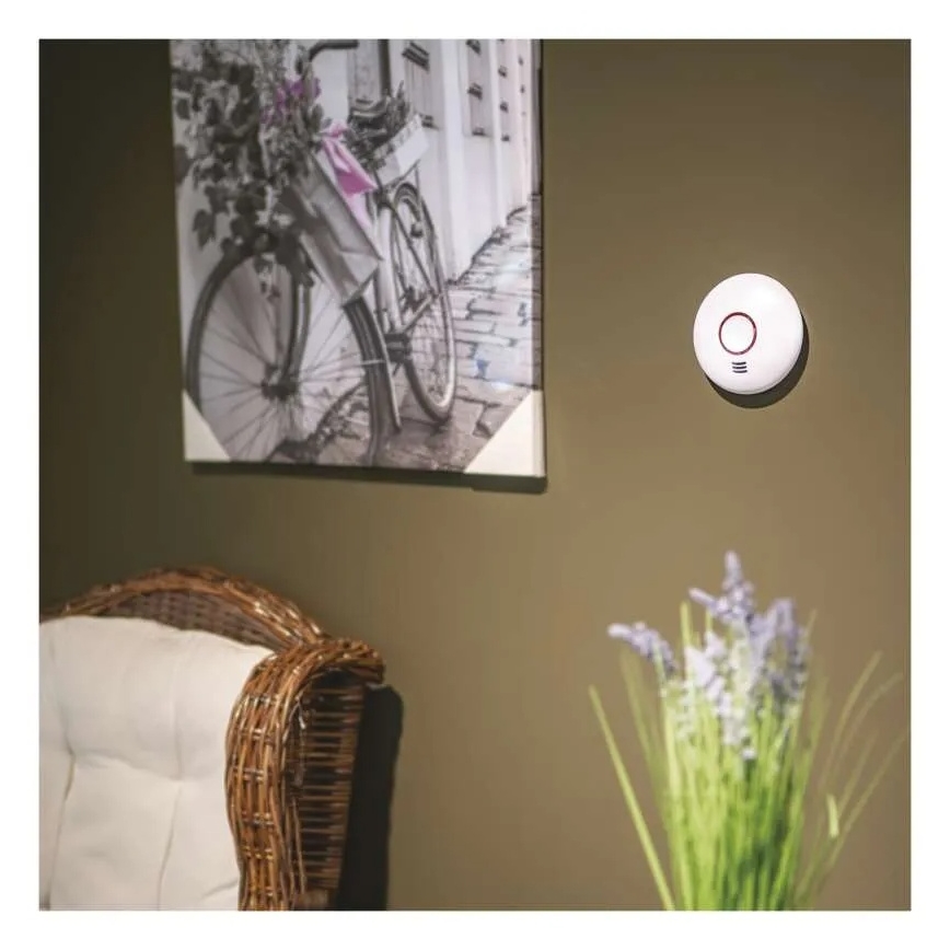 Detector de humo 2xAA