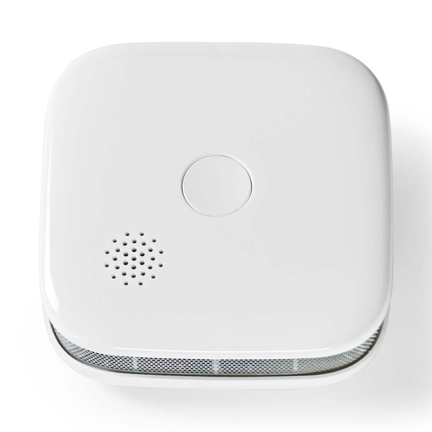 Detector de humo SmartLife 3V/1xCR123A Wi-Fi Tuya