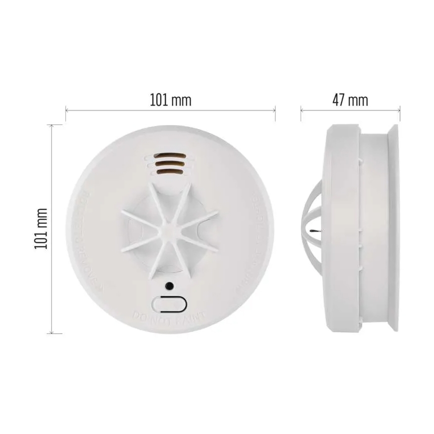 Detector de incendios 1x9V