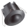 Detector de movimiento empotrable PIR 360° 500W/230V negro