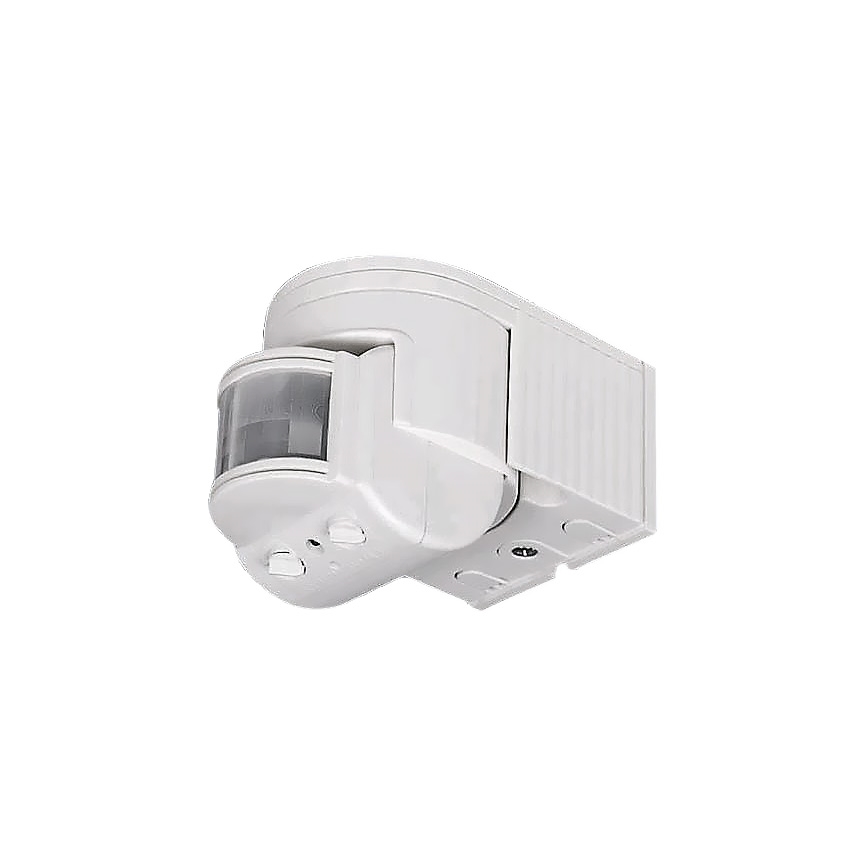 Detector PIR de movimiento y sensor crepuscular T362, 180° para pared, 230 V, 1 sensor, blanco