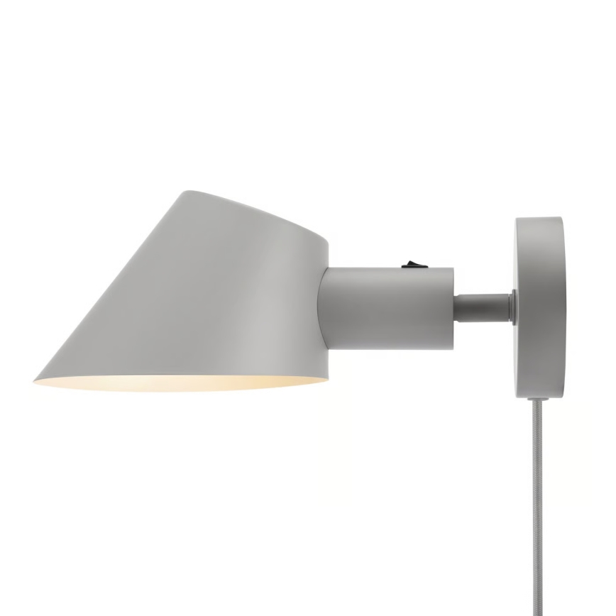 DFTP by Nordlux - Aplique de pared STAY 1xE27/60W/230V gris