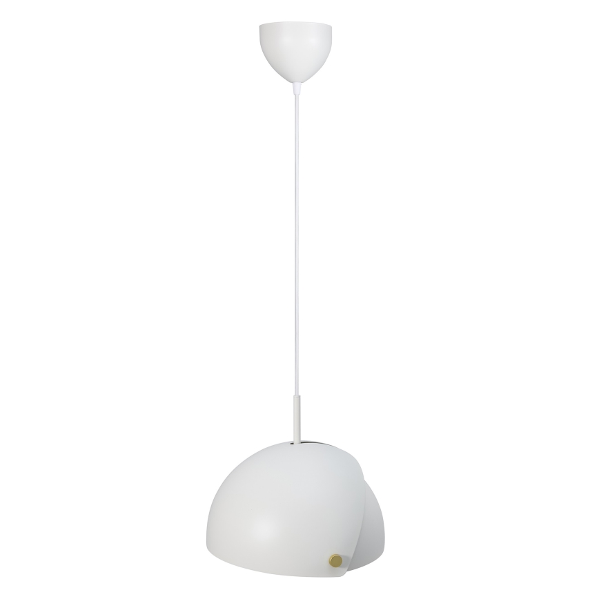 DFTP by Nordlux - Lámpara colgante con pantalla regulable ALIGN 1xE27/15W/230V blanco