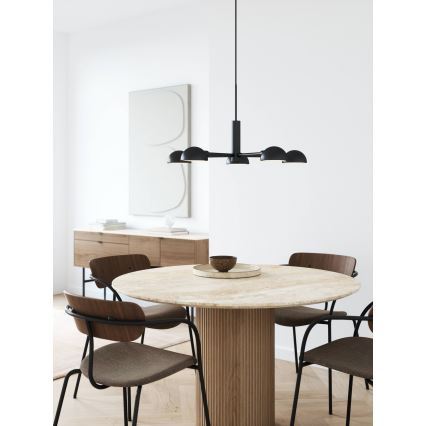 DFTP by Nordlux - Lámpara colgante NOMI 5xE14/8W/230V negro