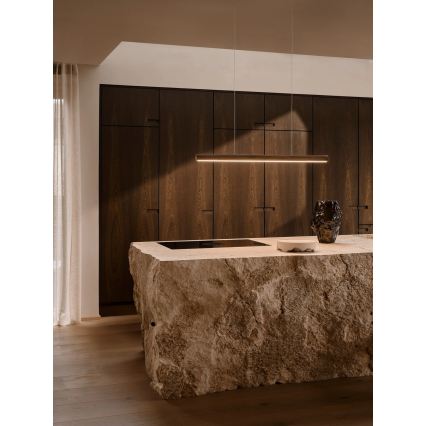 DFTP by Nordlux - Lámpara colgante regulable en cable AKENO LED/25W/230V 3000K acabado fresno