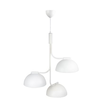 DFTP by Nordlux - Lámpara colgante TULLIO 3xE14/25W/230V blanco