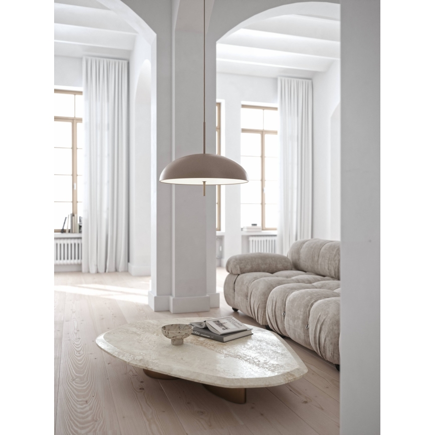 DFTP by Nordlux - Lámpara colgante VERSALE 2xE27/15W/230V marrón