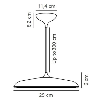 DFTP by Nordlux - Lámpara de araña LED regulable ARTIST LED/14W/230V diá. 25 cm beige