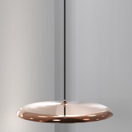 DFTP by Nordlux - Lámpara de araña LED regulable ARTIST LED/24W/230V diá. 40 cm cobre