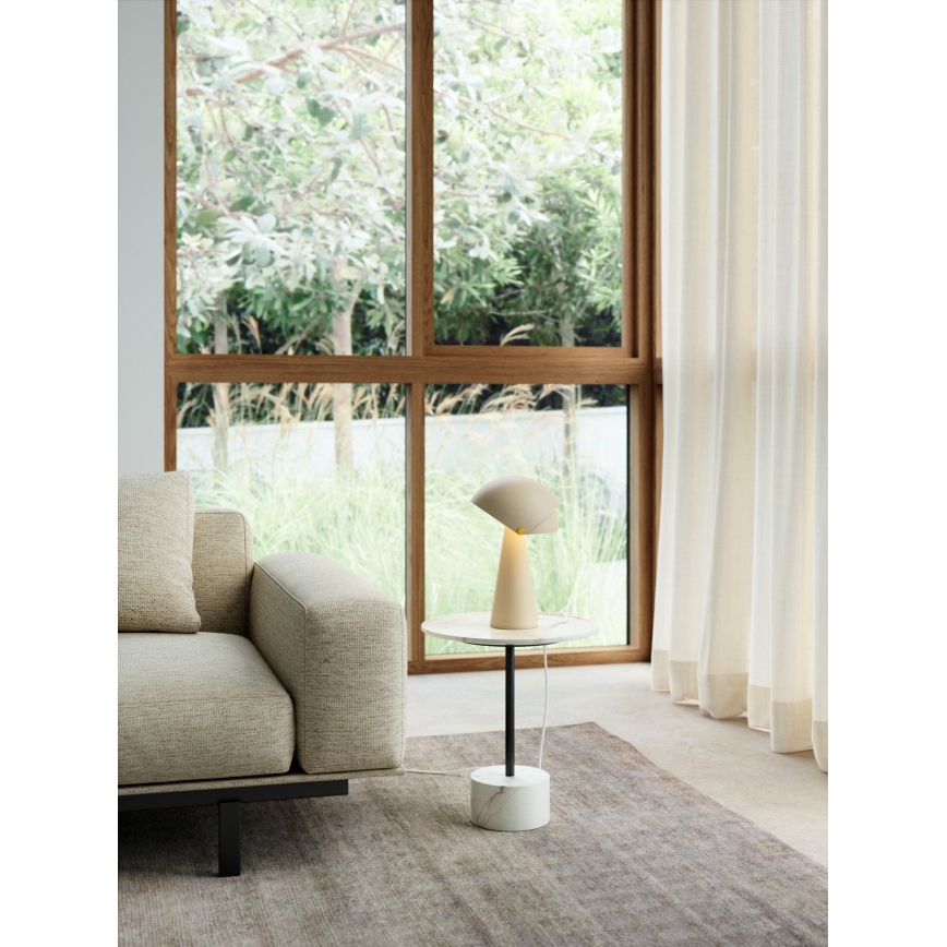 DFTP by Nordlux - Lámpara de mesa con pantalla regulable ALIGN 1xE27/25W/230V beige