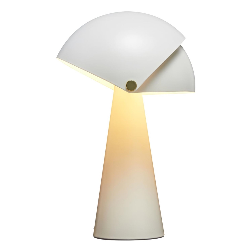 DFTP by Nordlux - Lámpara de mesa con pantalla regulable ALIGN 1xE27/25W/230V blanco