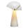 DFTP by Nordlux - Lámpara de mesa con pantalla regulable ALIGN 1xE27/25W/230V blanco