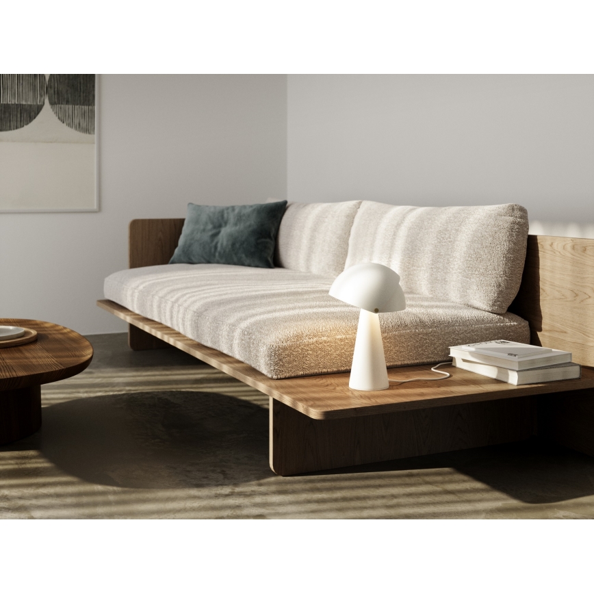 DFTP by Nordlux - Lámpara de mesa con pantalla regulable ALIGN 1xE27/25W/230V blanco