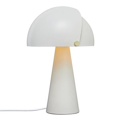 DFTP by Nordlux - Lámpara de mesa con pantalla regulable ALIGN 1xE27/25W/230V blanco