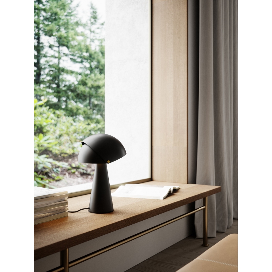 DFTP by Nordlux - Lámpara de mesa con pantalla regulable ALIGN 1xE27/25W/230V negro