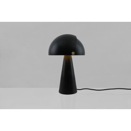 DFTP by Nordlux - Lámpara de mesa con pantalla regulable ALIGN 1xE27/25W/230V negro