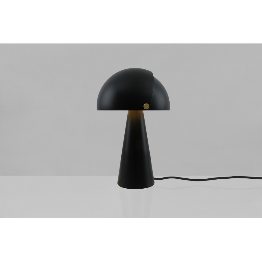 DFTP by Nordlux - Lámpara de mesa con pantalla regulable ALIGN 1xE27/25W/230V negro