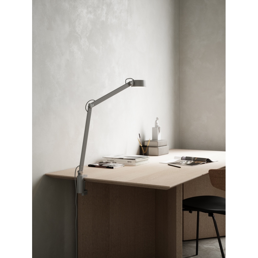 DFTP by Nordlux - Lámpara de mesa regulable LED táctil 3v1 NOBU LED/9W/230V gris