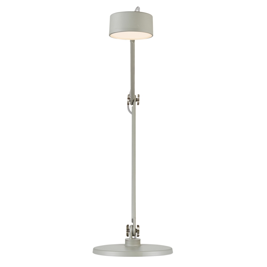 DFTP by Nordlux - Lámpara de mesa regulable LED táctil 3v1 NOBU LED/9W/230V gris