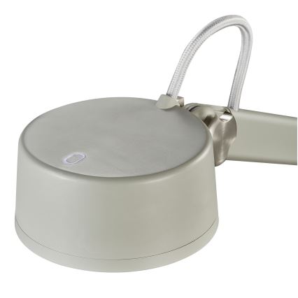 DFTP by Nordlux - Lámpara de mesa regulable LED táctil 3v1 NOBU LED/9W/230V gris