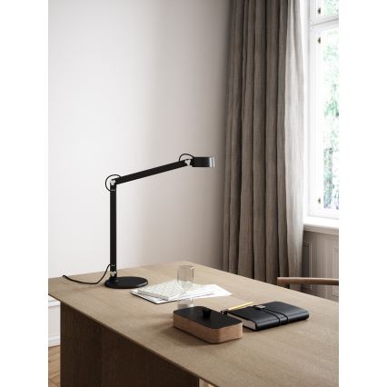 DFTP by Nordlux - Lámpara de mesa regulable LED táctil 3v1 NOBU LED/9W/230V negro